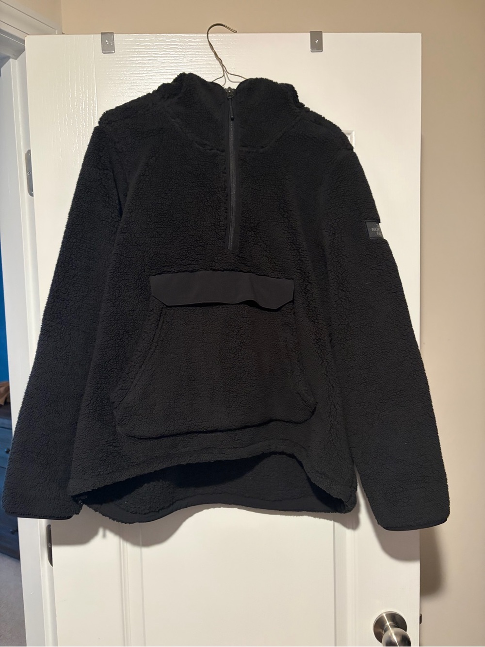 The North Face Black Sherpa Fleece Pullover